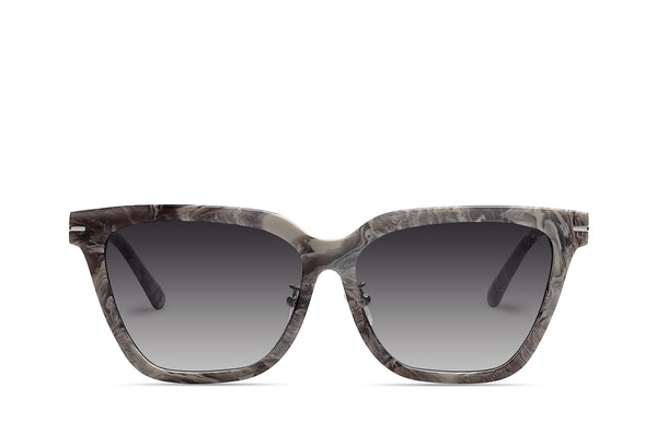 BELLA Oyster Wide Square Sunglasses with Elevated Fit® I COVRY