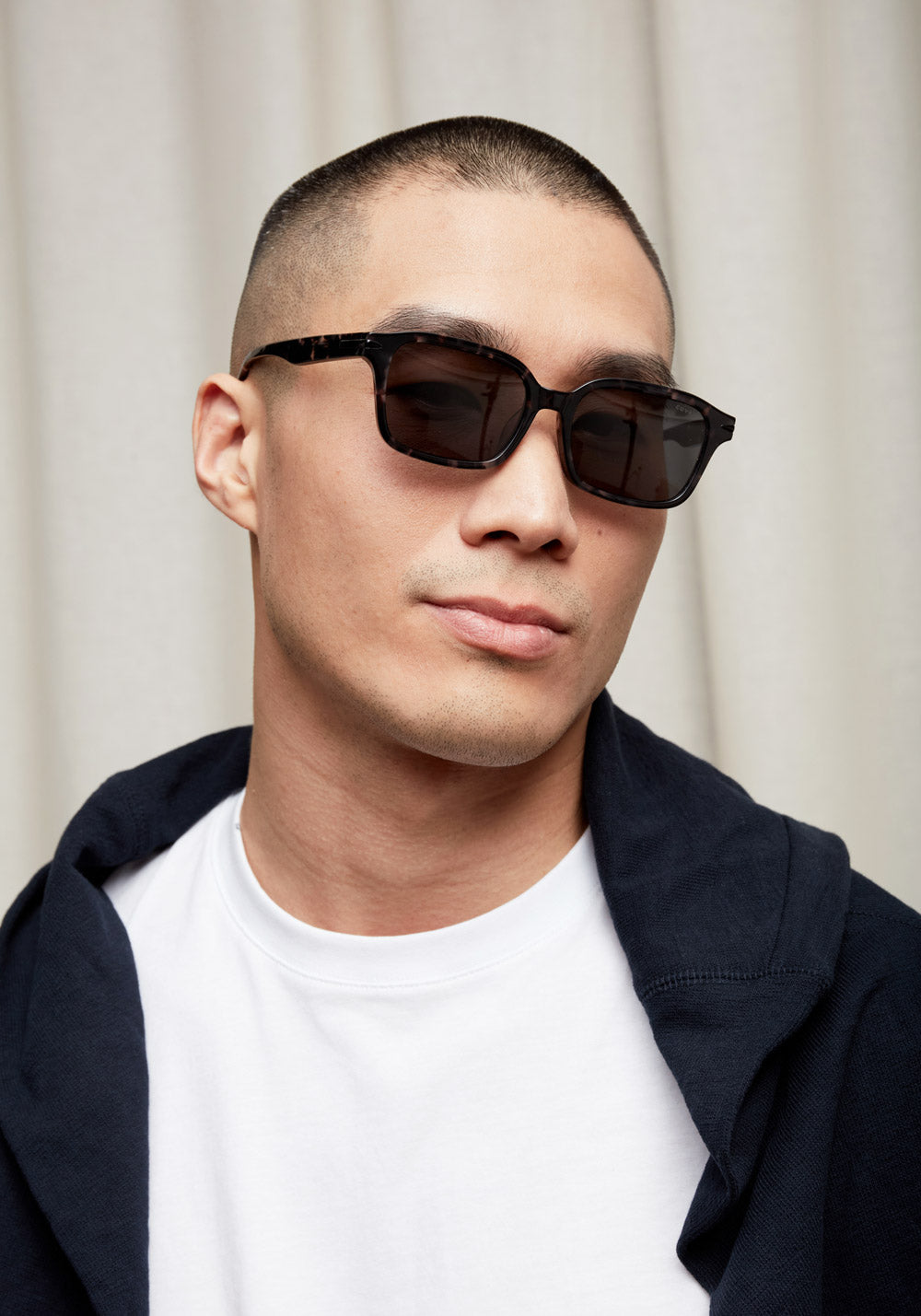 Crux Walnut Low Bridge Fit Sunglasses I COVRY