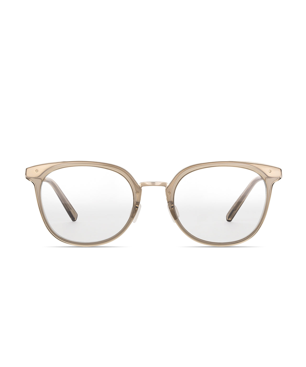 0946 Theresa 3.5 Taupe Reading Glasses Soft Butterfly Style Readers NWT Amber Medium Oversized Butterfly Reading Glasses - Swartz main image 3