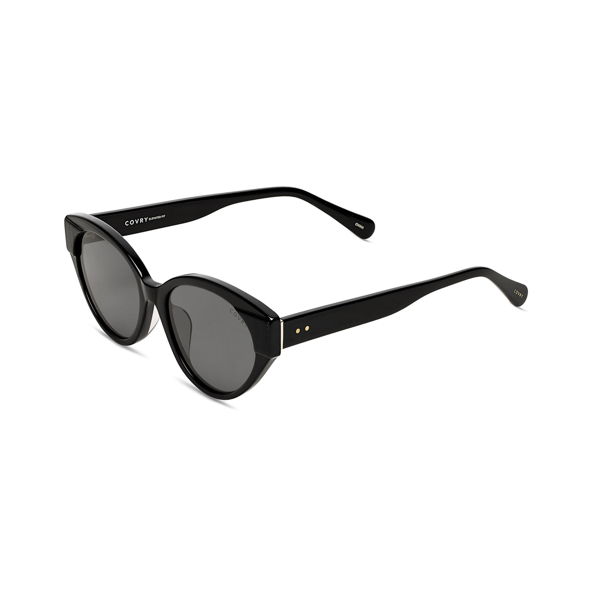DVF women 57mm Cat Eye sunglasses black frame nose Diane von Furstenberg Women main image 2