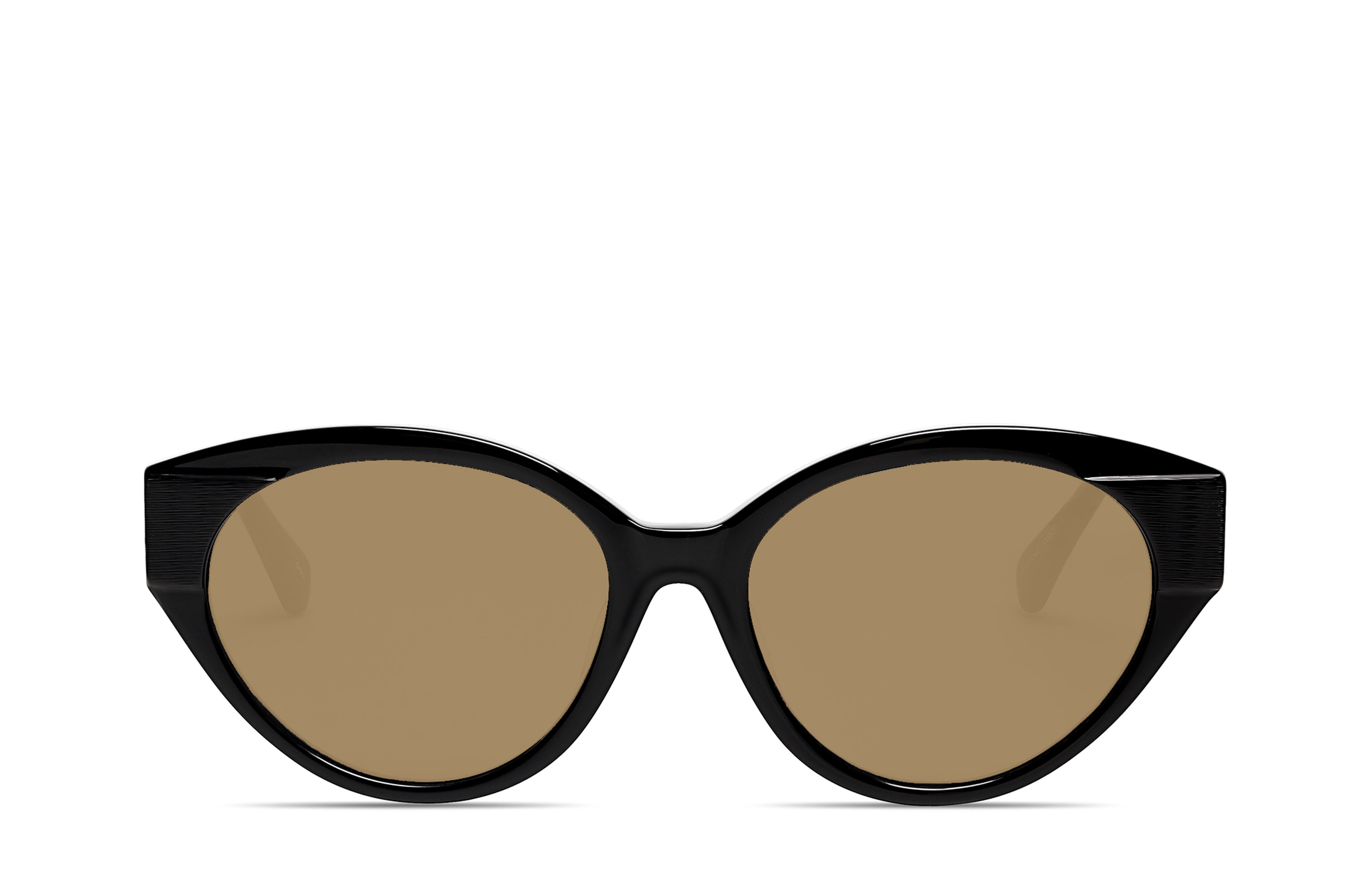 DIYA Black Cateye Sunglasses for Low Nose Bridge I COVRY display picture 3