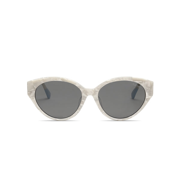 DIYA Cloud White Bridal Wedding Sunglasses I COVRY display picture 3
