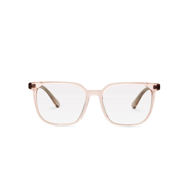 Heka Peach Low Bridge Fit Prescription Glasses I COVRY