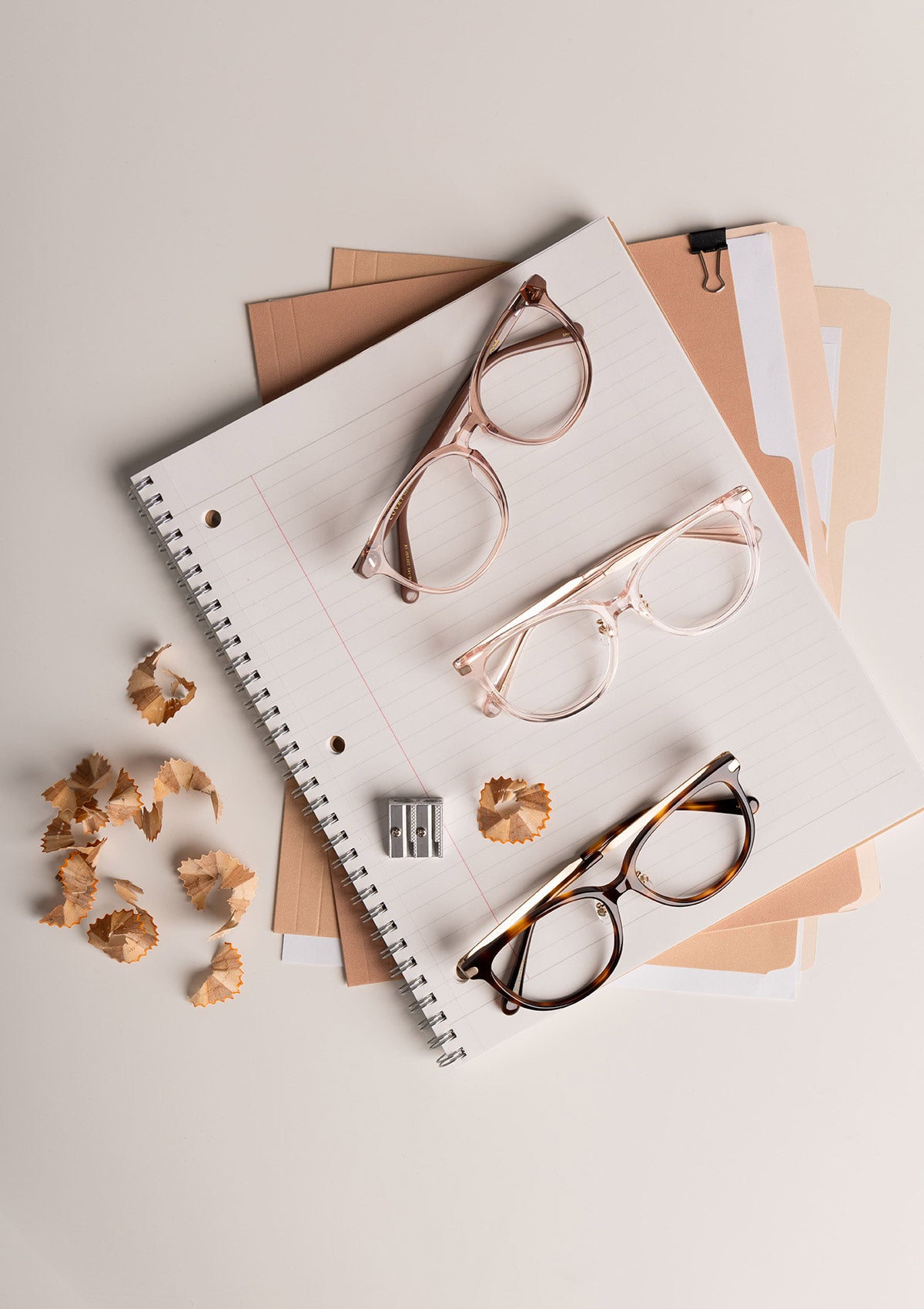 アイブロウ cony Leo Peach Cateye Glasses I Low Bridge Fit I COVRY