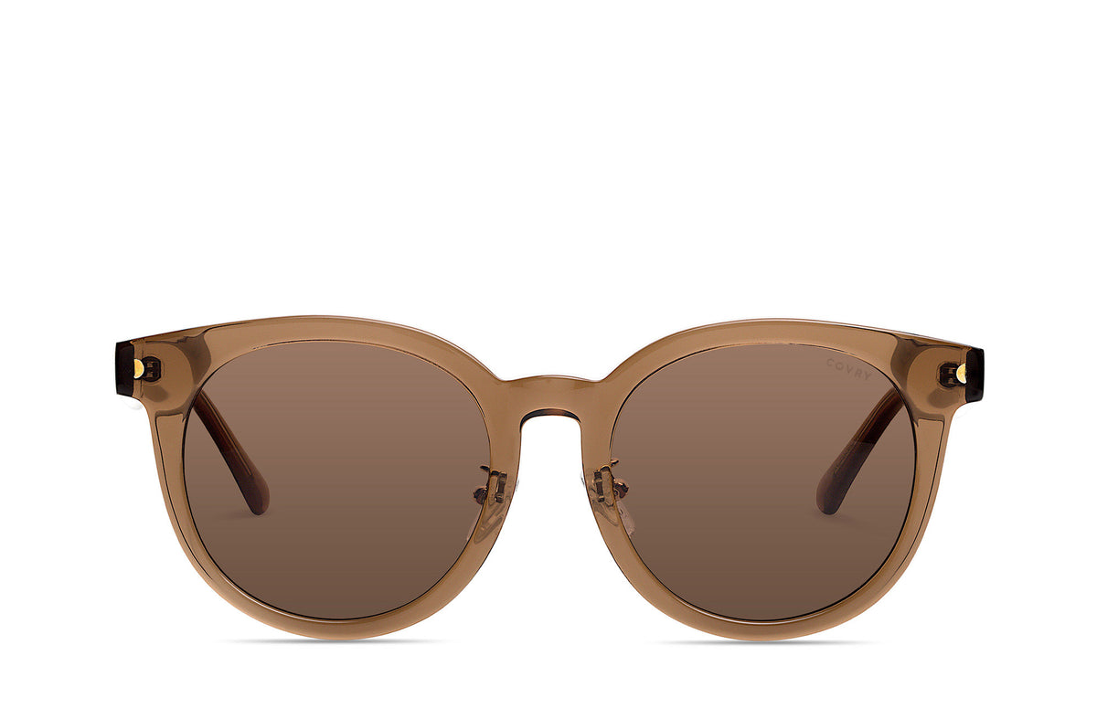 LILI Honey Brown Sunglasses with Elevated Fit® I COVRY