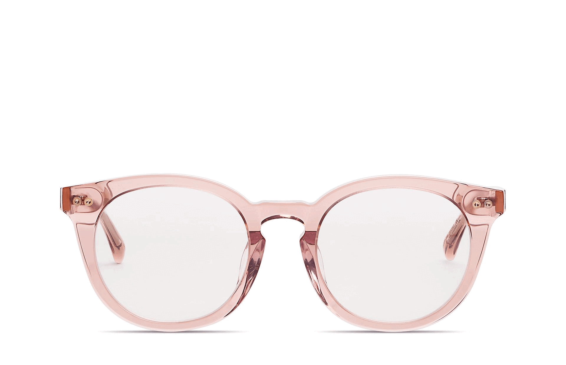 Mago Cosmos Pink Round Glasses I Low Bridge Fit I COVRY