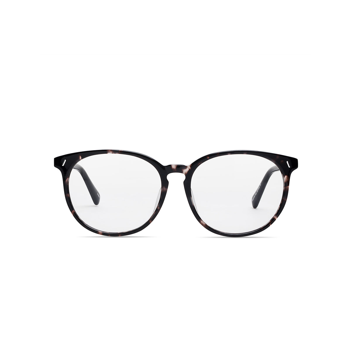 Meissa Walnut Round Glasses I Low Bridge Fit I COVRY