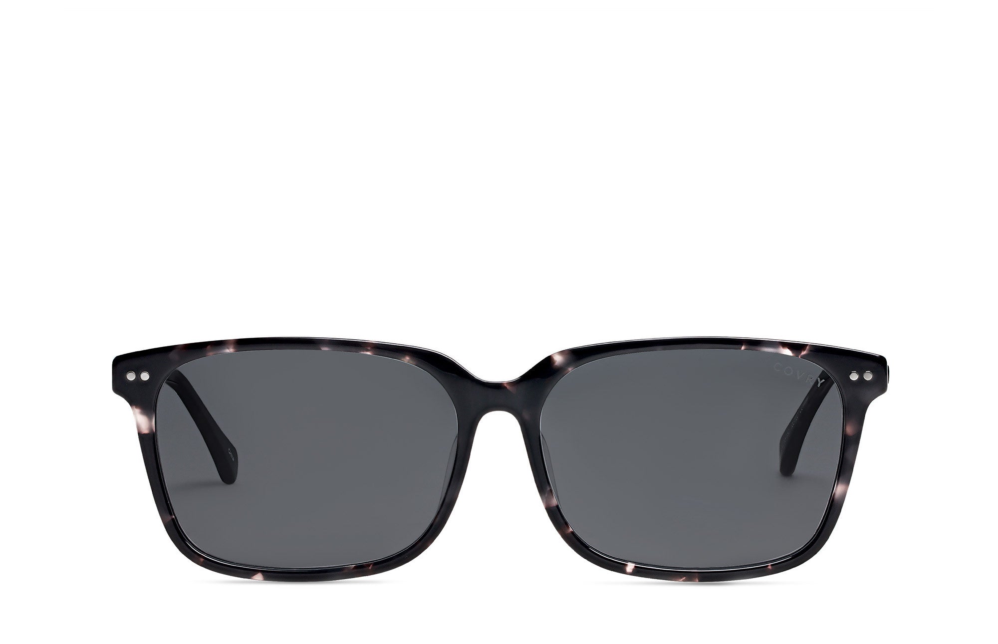 Polaris Walnut Low Bridge Wide Sunglass I COVRY