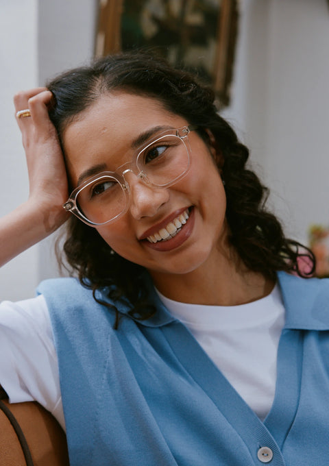 214 Riji Riji Manila Low Bridge Glasses I COVRY