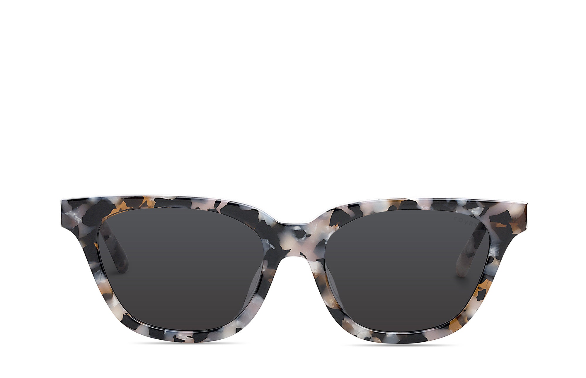 Crooked Eye Q Nashville皿 Trix Stone Sunglasses for Low Nose Bridge I COVRY