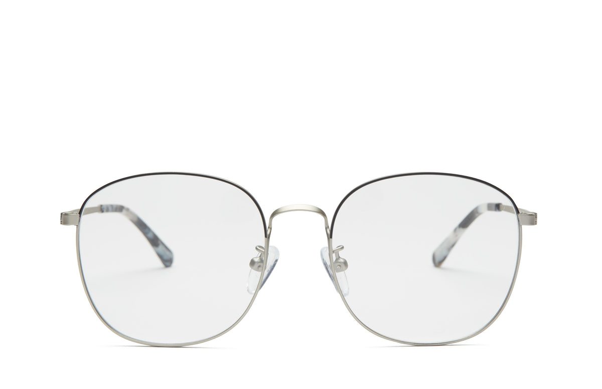Hamal Silver Glasses with Elevated Fit® I COVRY