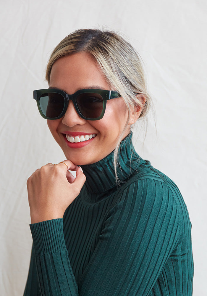 MERAK Olive Large Alternative Fit Sunglasses I COVRY